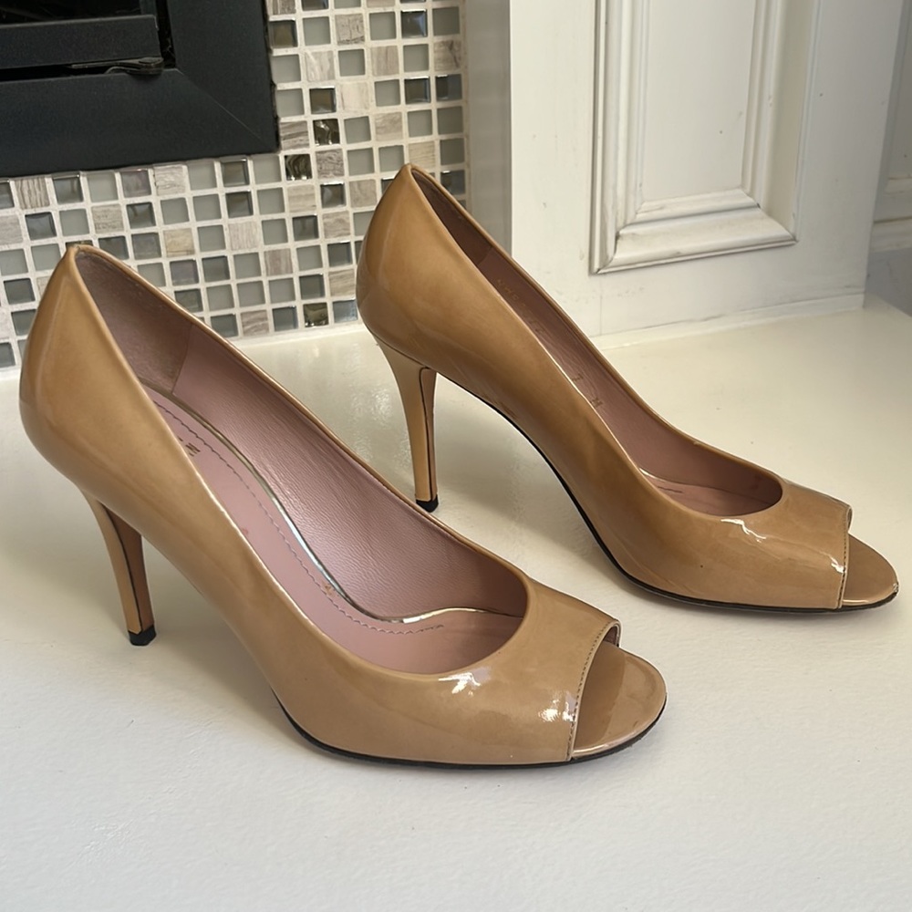 Stuart Weitzman Kitten Toe Heels - image 2